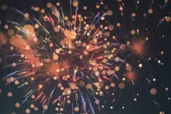 Photo by Erwan Hesry fireworks illustration